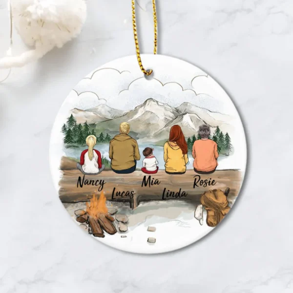 Family Christmas Ornament - Personalized Family Ornament - Christmas Gifts For Family