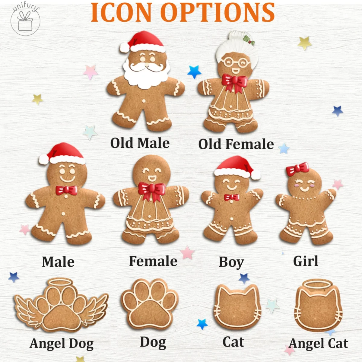 gingerbread house family with pet 4d shaker ornament qdgj6