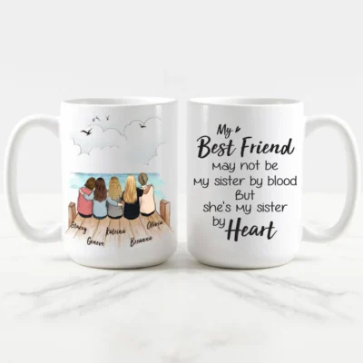 Home NovSend 21 personalized best friend birthday gifts coffee mug wooden dock 2392 wi7dp