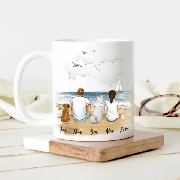 Personalized dog mug gifts for dog lovers - A Novsend Original Gift