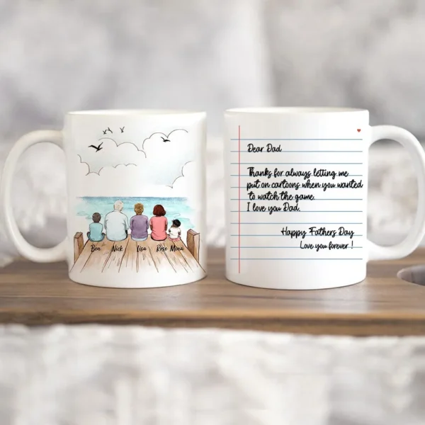 Personalized gifts for the whole family Coffee Mug - A Novsend Original Gift