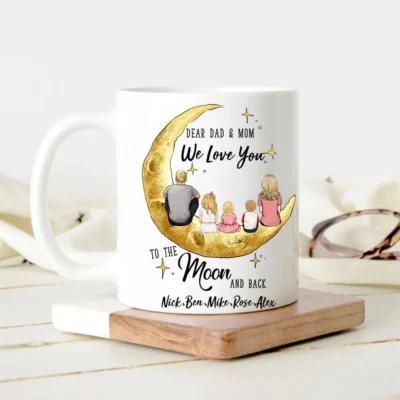 Home NovSend 22 personalized gifts for the whole family coffee mug up to 5 people moon background 2426 tymyz
