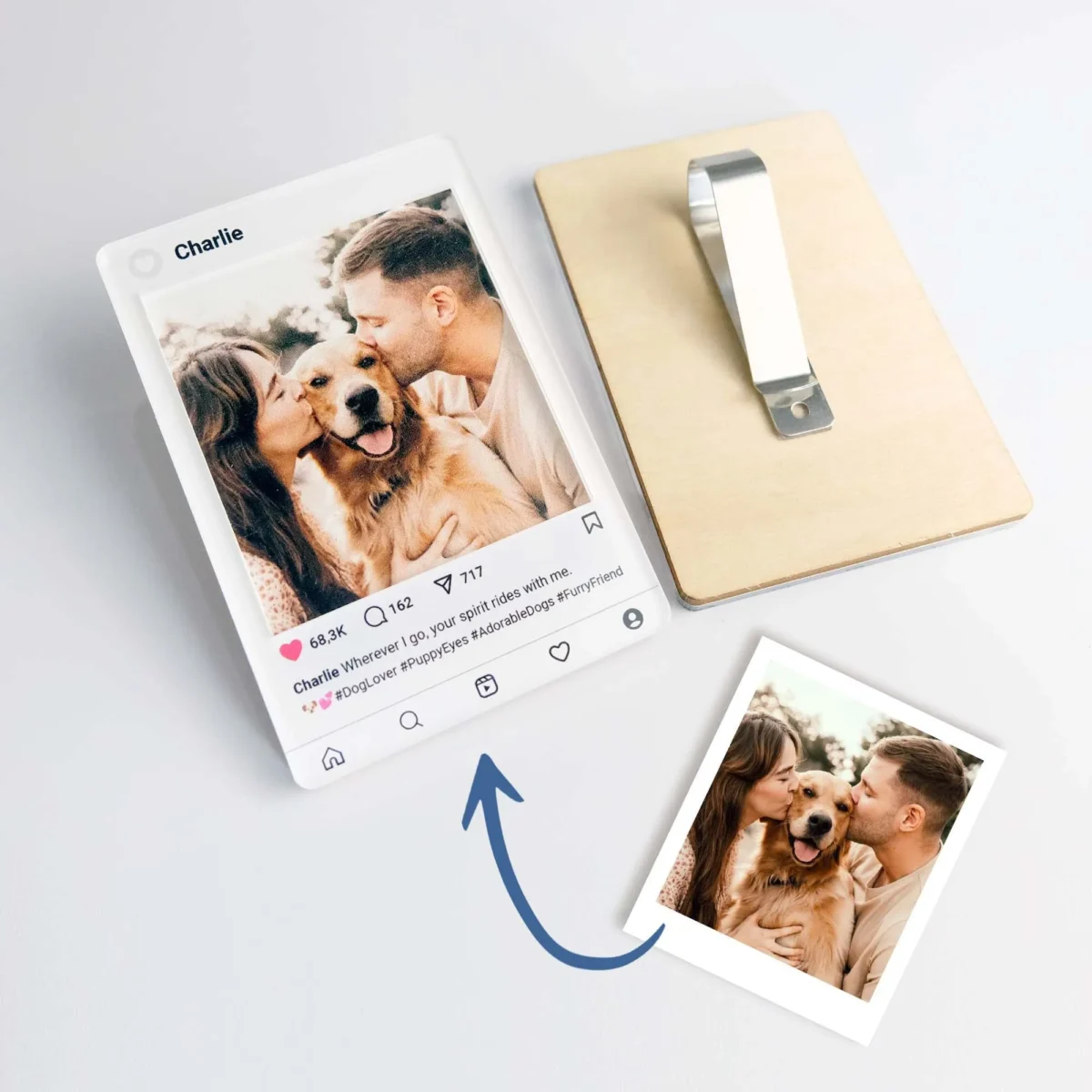 social media custom photo car visor clip ebgsk
