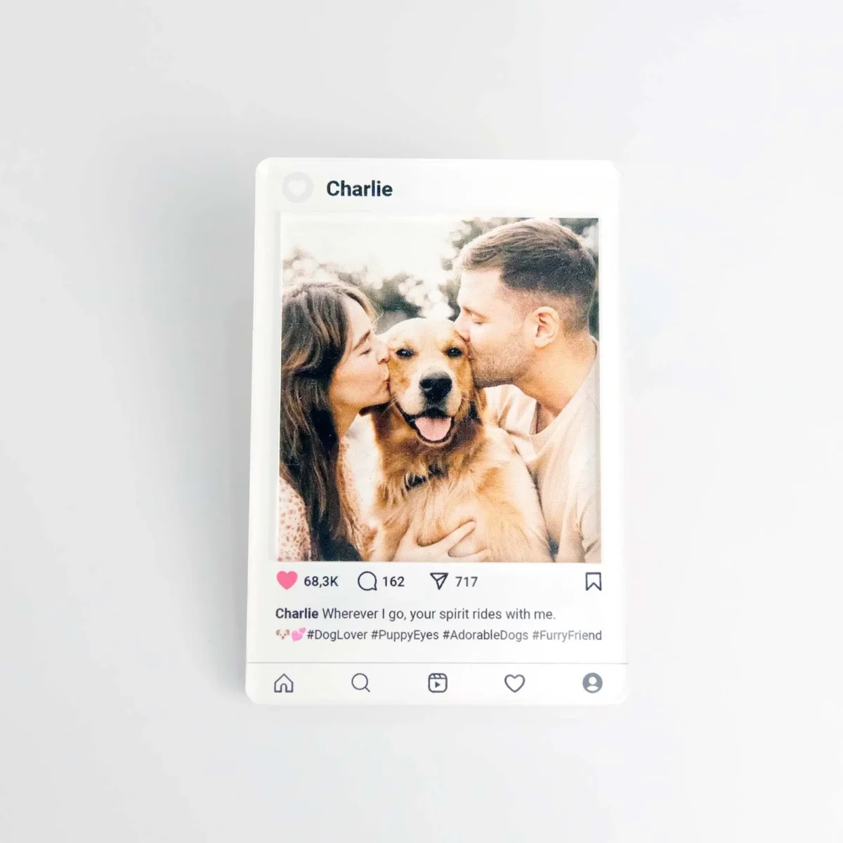 social media custom photo car visor clip w4s7o