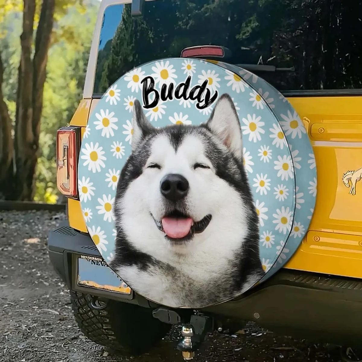 summer spare tire cover custom dog photo p1cmi