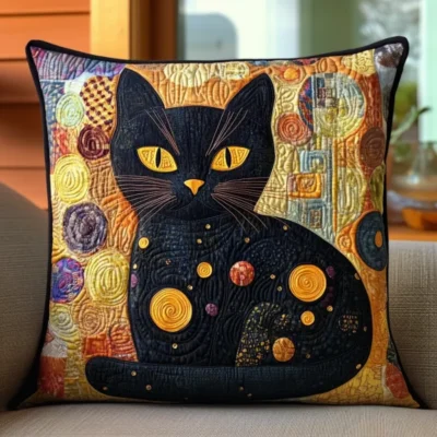 Home NovSend 7 abstract kitten quilted pillow case cute holiday gifts for cat lovers vez2q