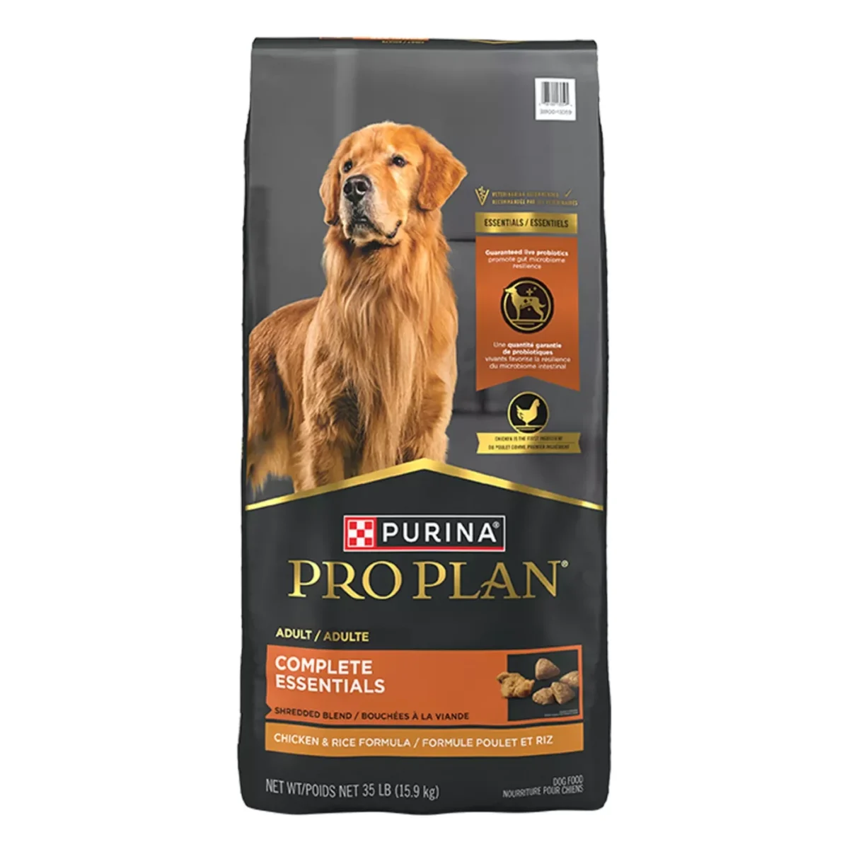 Adult Dry Dog Food with Chicken Rice for Complete Nutrition by Purina Pro Plan 13
