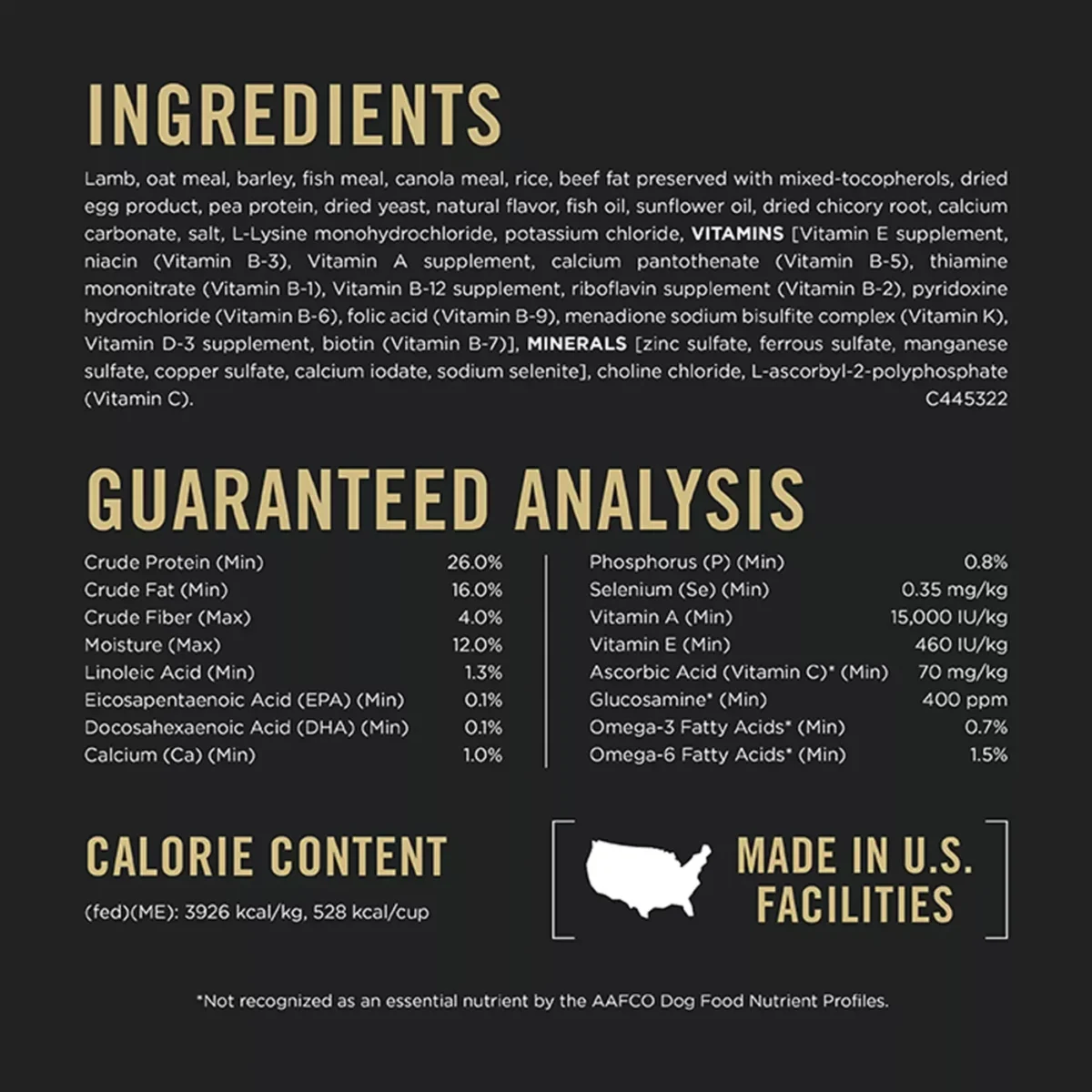 Adult Dry Dog Food with Lamb Oat Meal for Sensitive Skin and Stomach Free from Corn Wheat and Soy by Purina Pro Plan 6