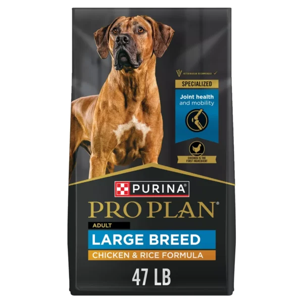 Large Breed Adult Dry Dog Food with Chicken & Rice by Purina Pro Plan